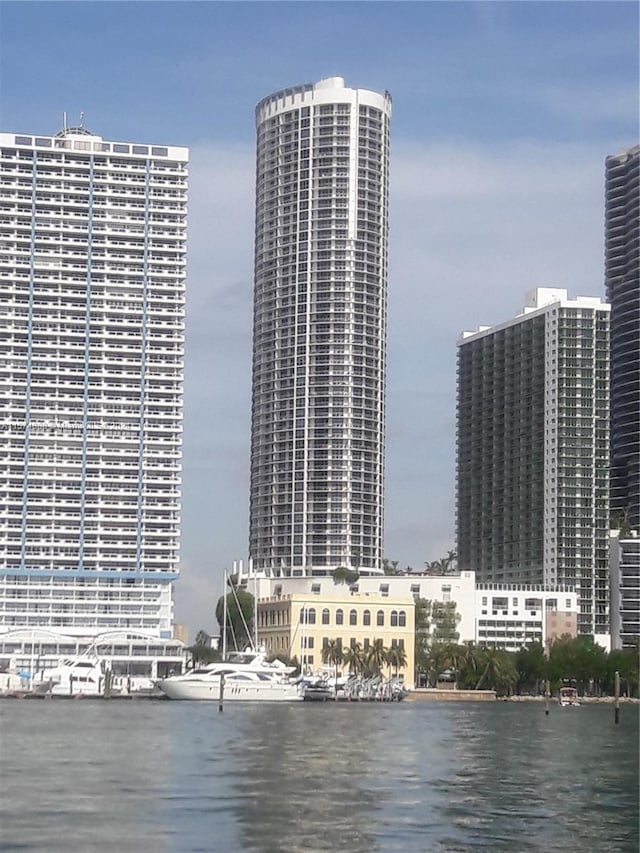 view of property featuring a water view