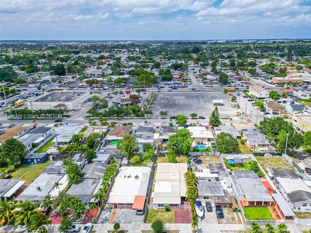 view of aerial view