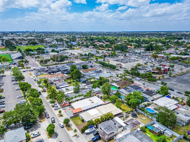 view of aerial view