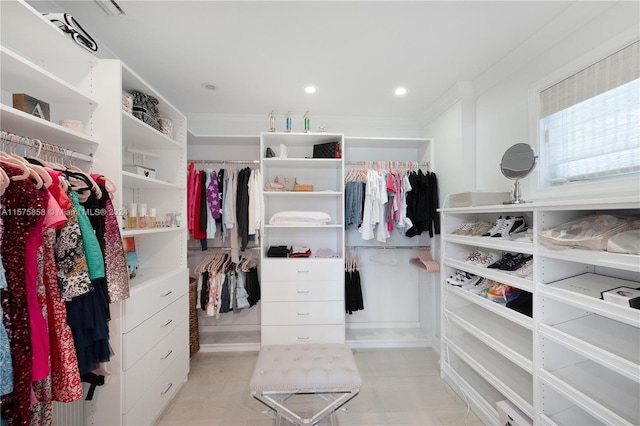 view of spacious closet