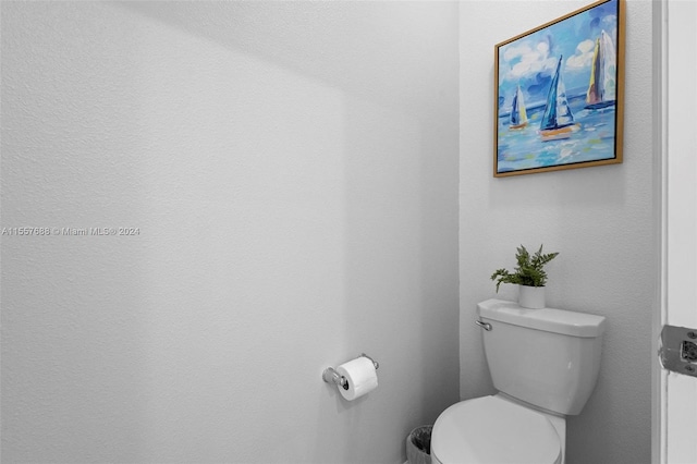 bathroom with toilet