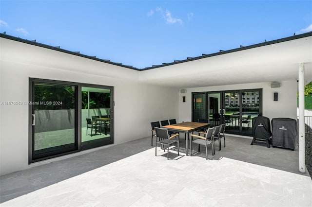 view of patio / terrace with outdoor dining space