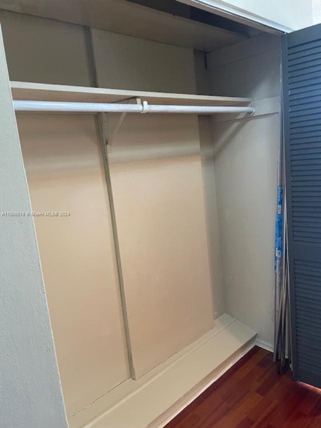 view of closet