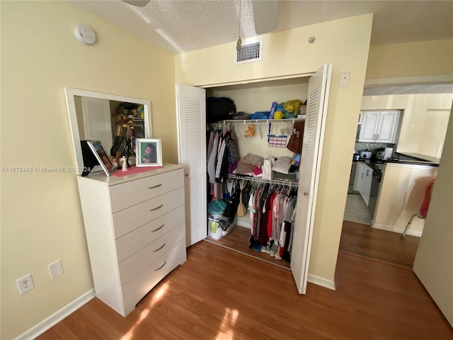 view of closet