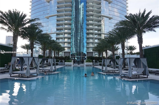 view of swimming pool