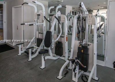 view of workout area