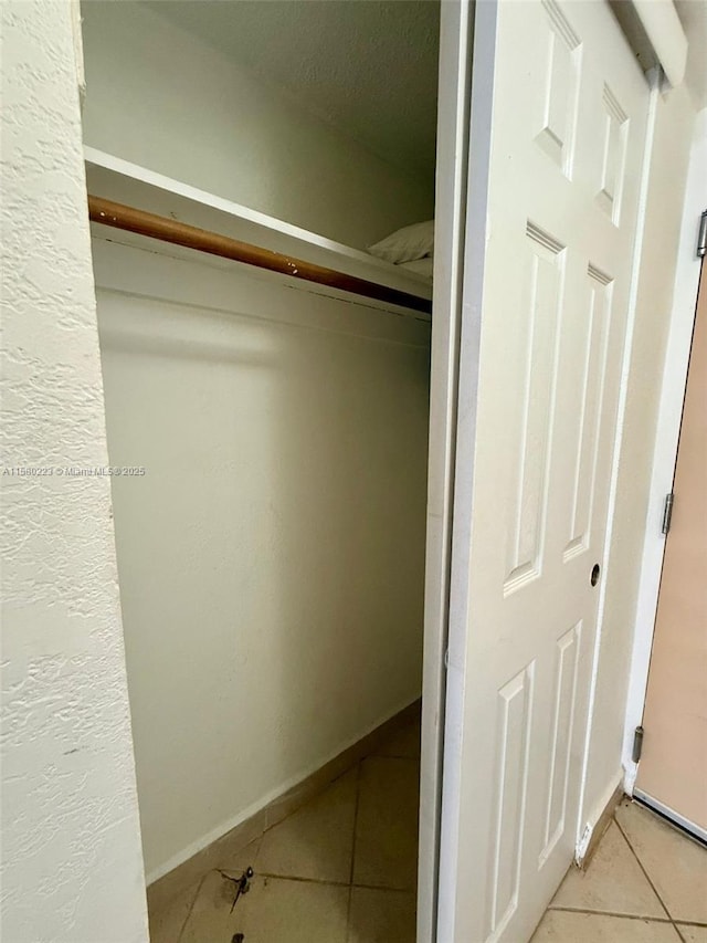 view of closet