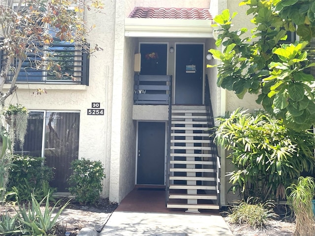 view of entrance to property