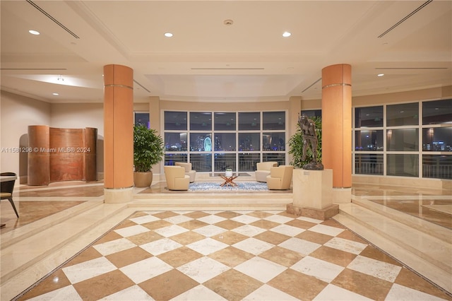 view of building lobby