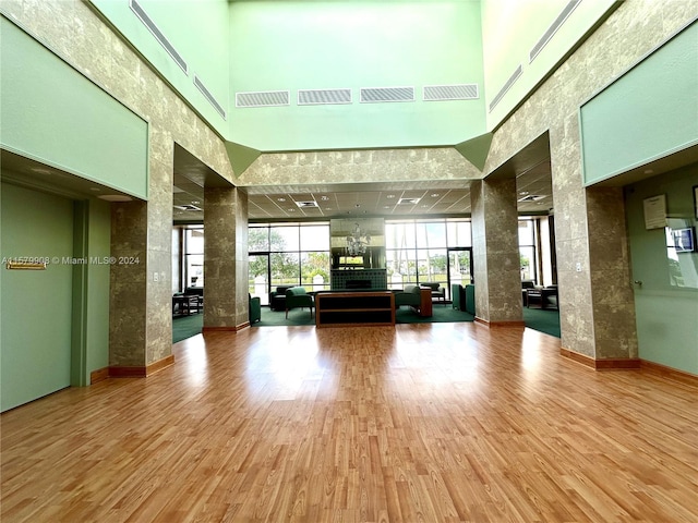 view of community lobby