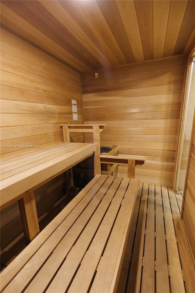 view of sauna / steam room