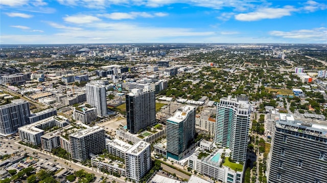 view of aerial view