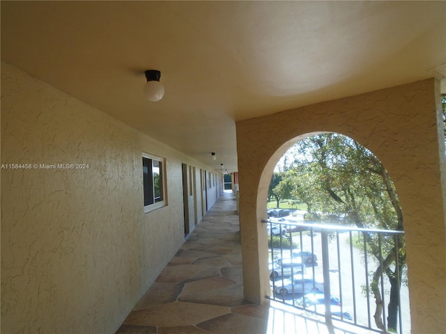 view of hallway