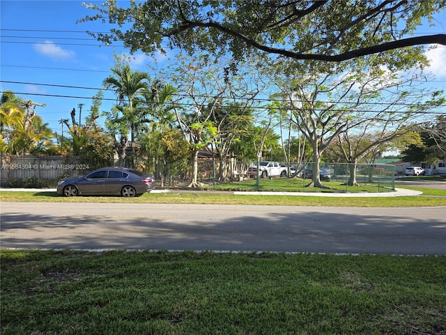 view of road