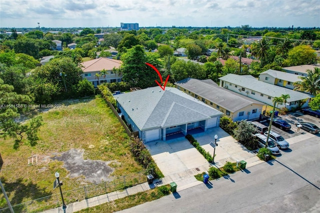 view of birds eye view of property