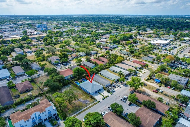 view of drone / aerial view