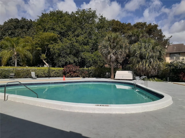 view of swimming pool