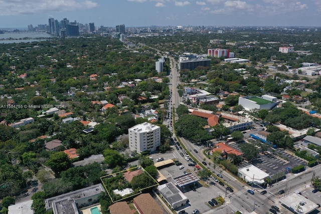 view of aerial view