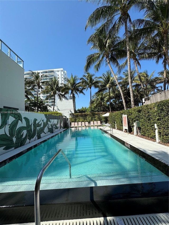 view of swimming pool