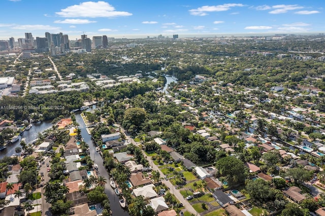 view of aerial view