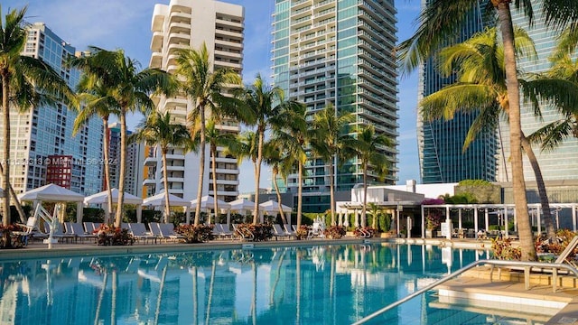 view of swimming pool