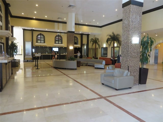 view of building lobby