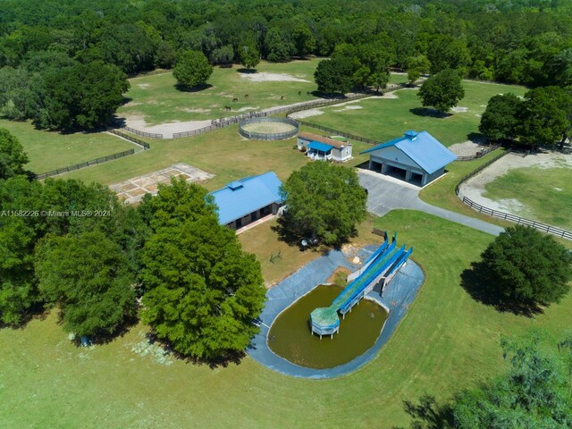 7787 NW 150th Ave, Ocala, FL 32668 - aerial view of a heavily wooded area