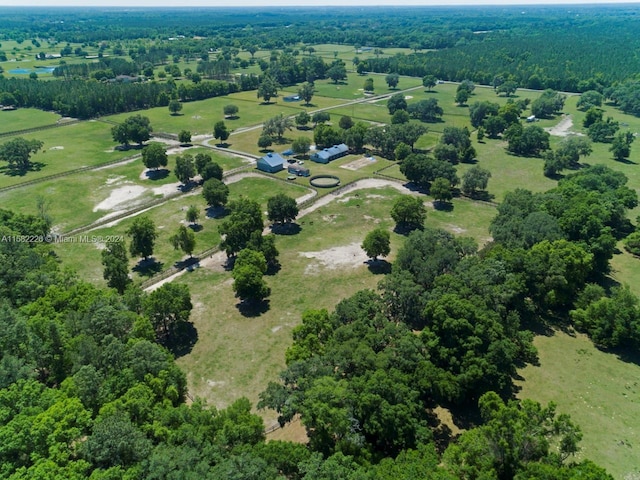7787 NW 150th Ave, Ocala, FL 32668 - aerial view of sparsely populated area with a forest