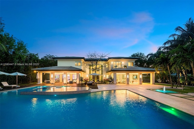 pool featuring a patio