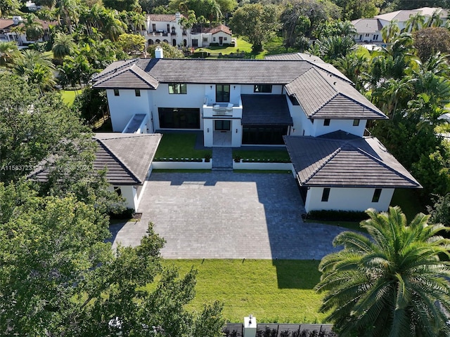 view of birds eye view of property