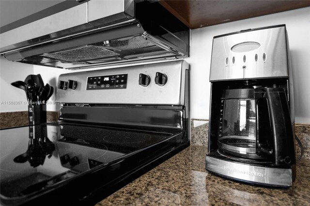 kitchen with electric stove