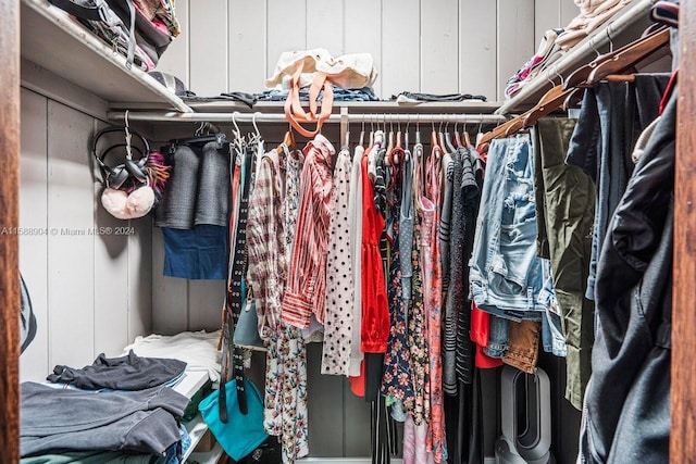 view of spacious closet