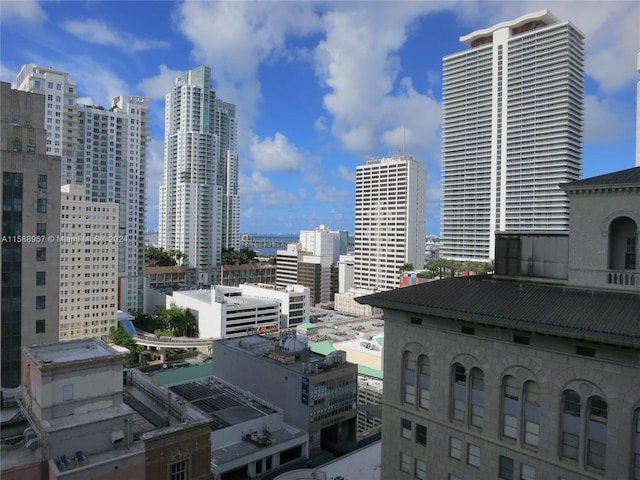 view of property's view of city