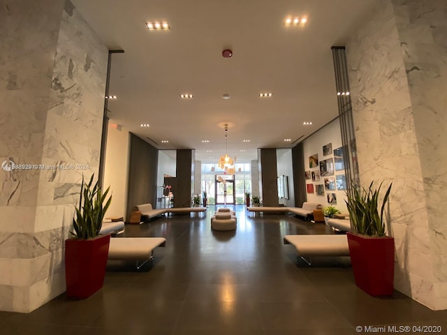 view of building lobby