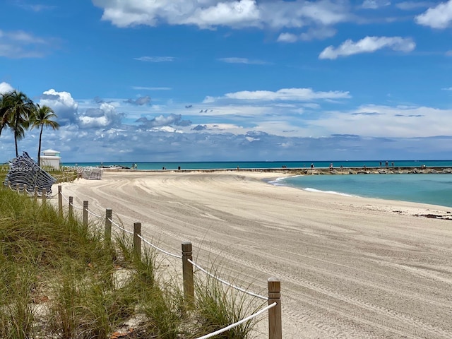 10090 Bay Harbor Ter Unit 10090, Bay Harbor Islands, FL 33154 - water view featuring nearby beach
