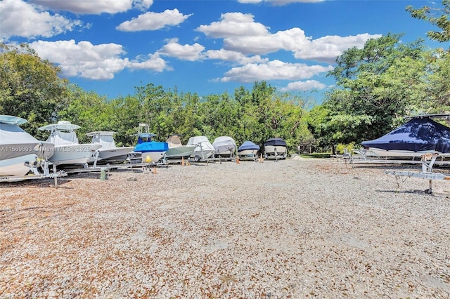 view of car parking