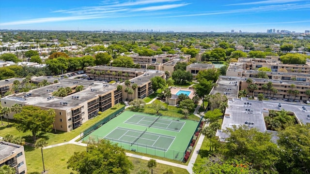 view of birds eye view of property