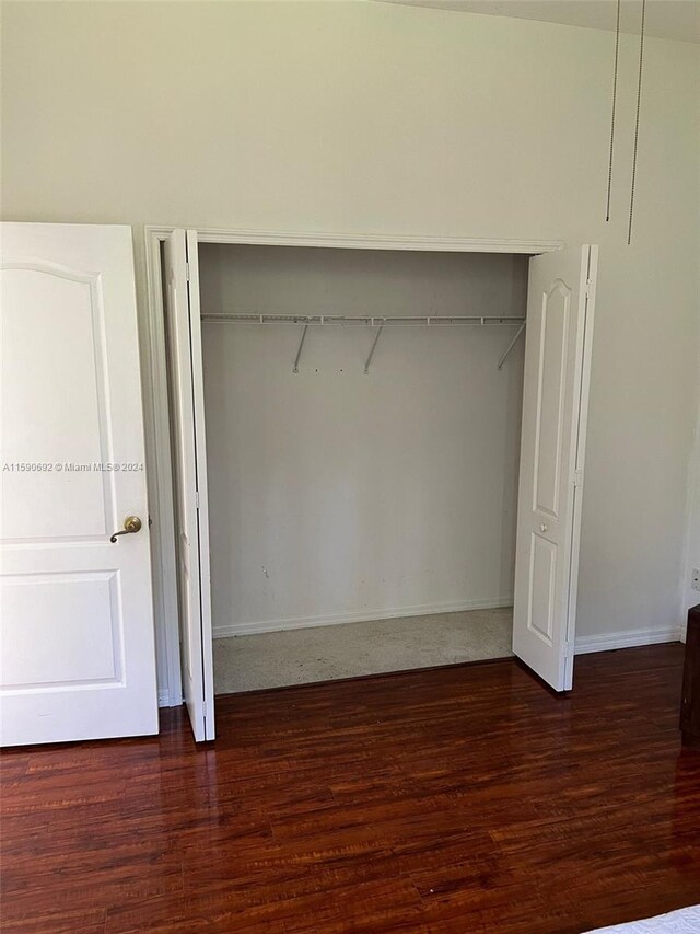 view of closet