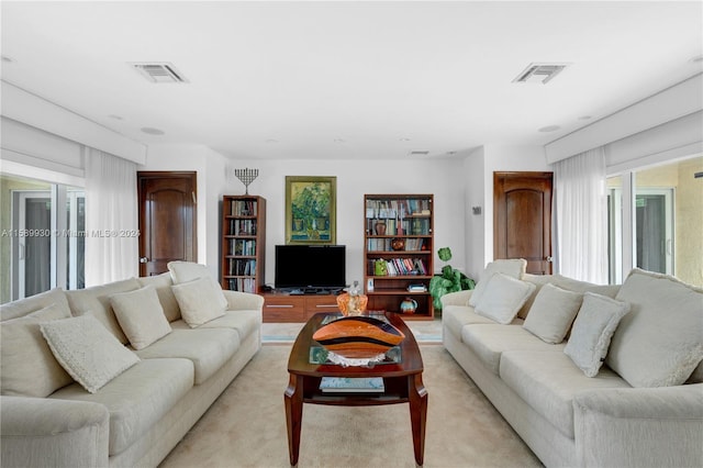 view of living room