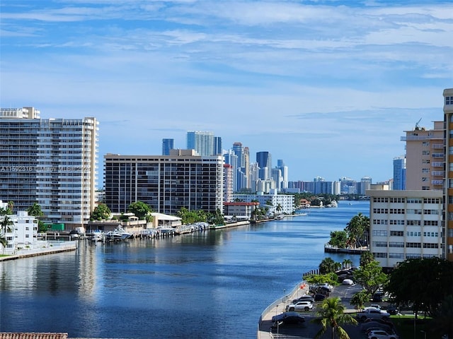 property view of water