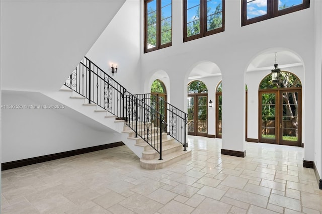 view of entrance foyer