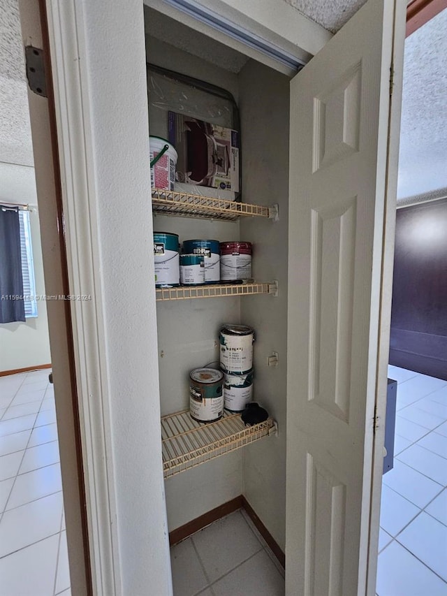 view of pantry