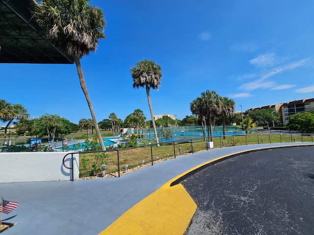 view of community featuring a pool