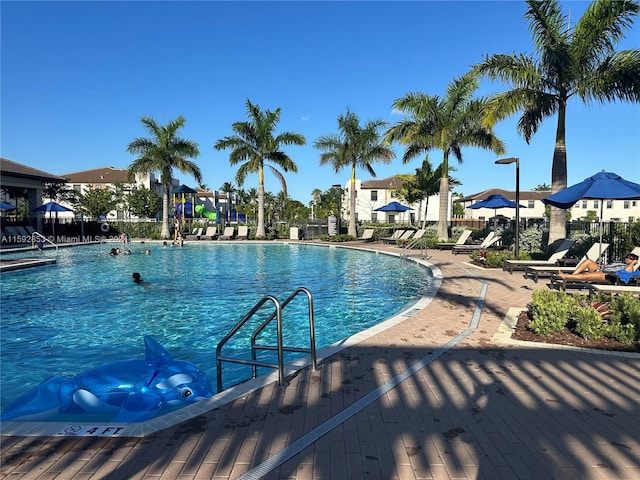 view of swimming pool