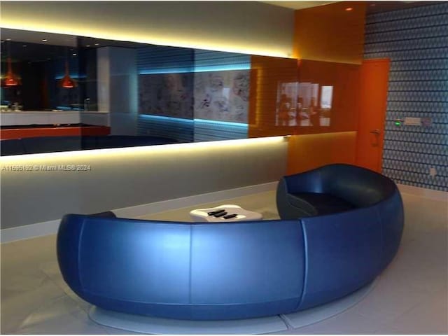 view of reception area