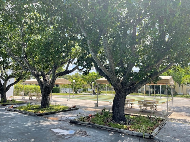 view of property's community