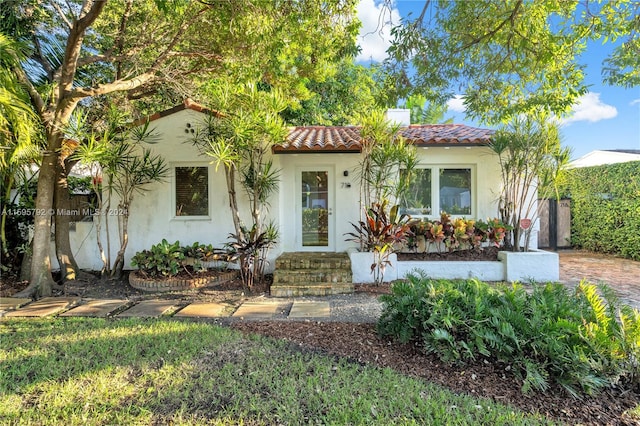 view of mediterranean / spanish home