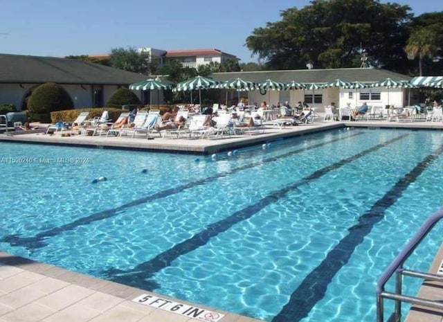 view of swimming pool