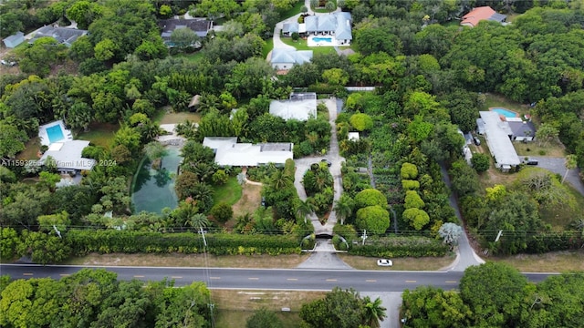 view of aerial view