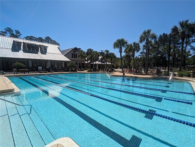 view of swimming pool